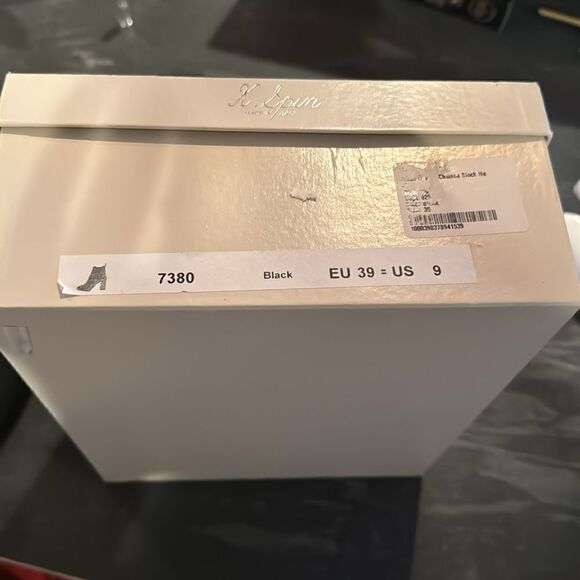 K. Spin Chelsea Block Heel Boots - Picture 7 of 8